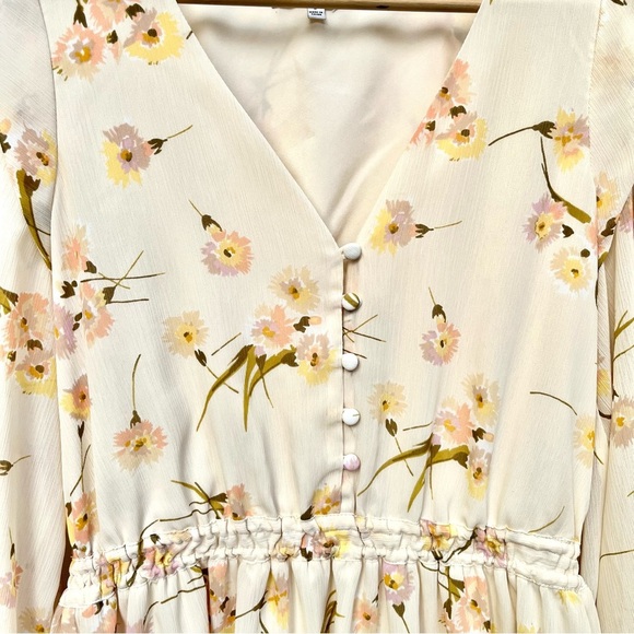 MADEWELL | SMALL CATE FLORAL PRINT DRESS IN CARNATION - Picture 9 of 12